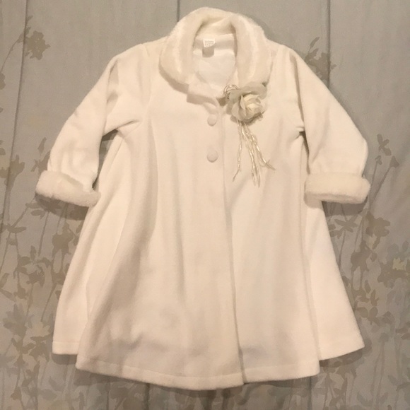 Girls special occasion coat, size 6 - Picture 1 of 5